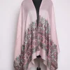 Tazeen Kashmiri Kani Work Fine Wool Stole | Pink
