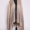 Sahira Kashmiri Kani Work Fine Wool Stole | Beige