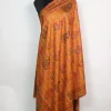 Rukhsaar Shawl in Wool with Big Badami Kani Inspired Pattern| Yellow