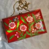 Kashmiri Paper Machie Clutch Bag For Women Zareen