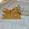 Dalgate Kashmiri Paper Machie Tissue Holder Set of 2 For Home | Office