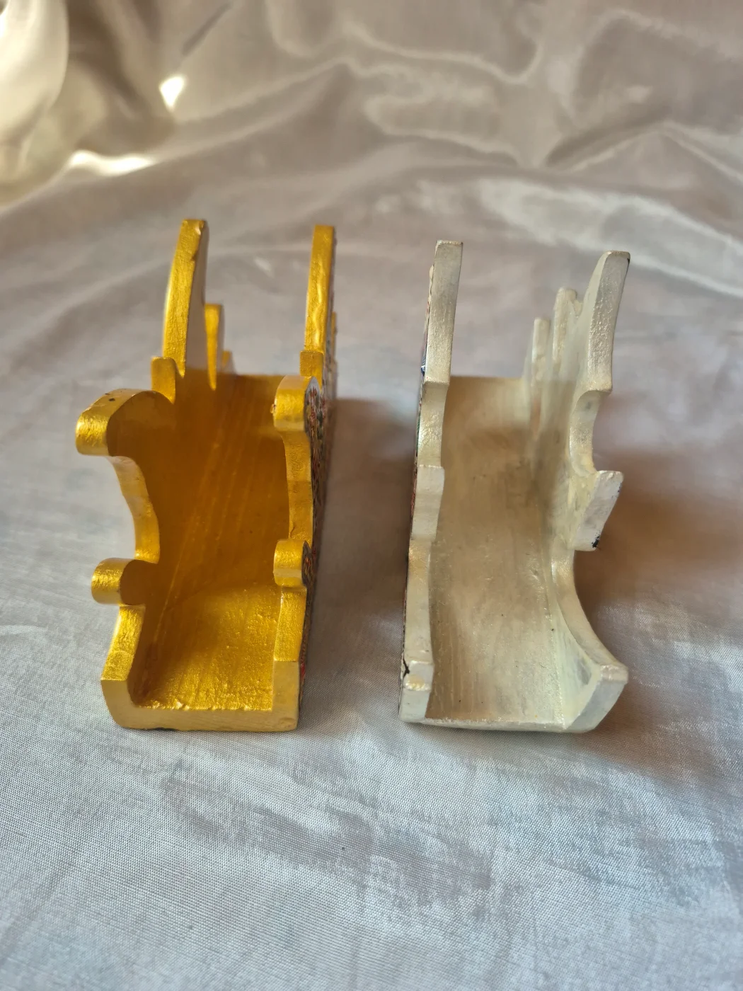 Dalgate Kashmiri Paper Machie Tissue Holder Set of 2 For Home | Office - Image 4