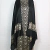 Mahlaqa Black Wool Suit In Zari Work With Dupatta 3Pc