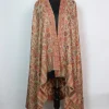 Zaira Kashmiri Shawl with Kani Pattern Design for Women in Wool | Beige