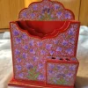 Kashmiri Paper Machie Pen And Card holder For Home | Office